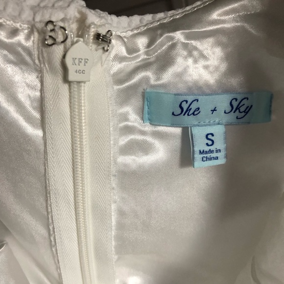 She and Sky A-Line Dress - Picture 4 of 7